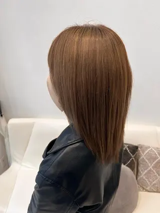 ミディアム カラー パーマ ヘアアレンジ メンズ キッズ ネイル マツエク・マツパ アイブロウ 堀井 凌平のヘアスタイル