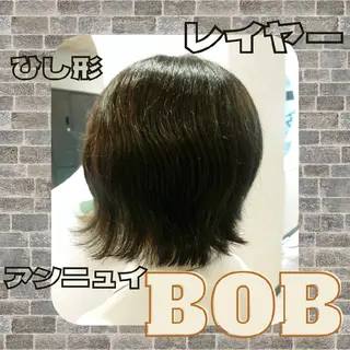 ミディアム GR 髪質改善トリートメント×ヘッドスパ【ジーアール】所属・🌺中村🌺毎日楽し くなる髪をご提案✨のヘアスタイル