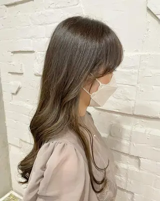 ロング ヘアアレンジ 【ピンク/韓国ヘア/ ヘアセット】亜海のヘアスタイル