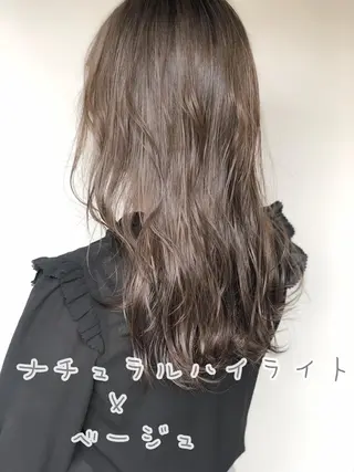 ロング カラー 似合わせ専門美容師 なかじまのヘアスタイル