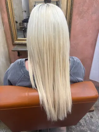 ロング 大本 涼風のヘアスタイル