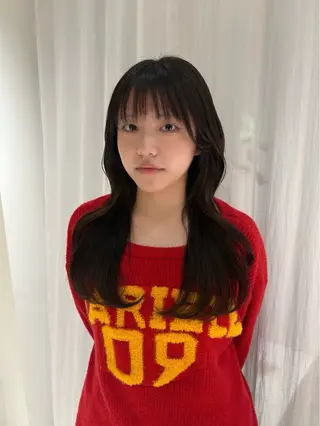 ロング RIN⌇ レイヤー⌇ 艶カラー🌙のヘアスタイル