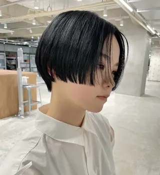 ショート morita yunaのヘアスタイル