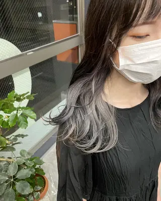 セミロング カラー 朝倉 海斗のヘアスタイル