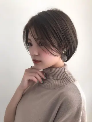 ショート イメチェンカット✂️ 錦糸町佐藤店長のヘアスタイル