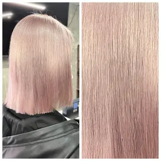 ミディアム カラー 難波・デザイン・ ハイトーン☆Rei☆のヘアスタイル