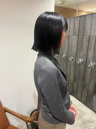 ミディアム 梅田美容室/カット /Maoのヘアスタイル