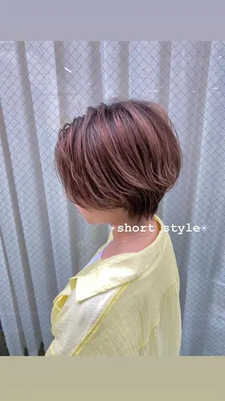 ショート 似合わせ大得意美容師 .Haruka.のヘアスタイル