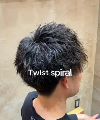 パーマ メンズ メンズ特化/パーマ/ フェードWATARUのヘアスタイル