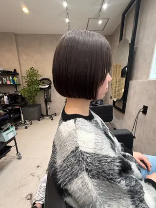 ショート 森本峻介 ボブ/透明感カラーのヘアスタイル