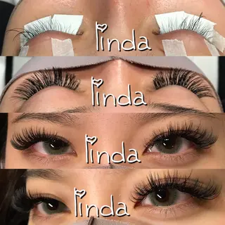 マツエク・マツパ linda lashesのマツエク・マツパデザイン