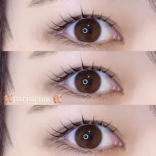 マツエク・マツパ Mell Yuuna ♡パリエク /束感のマツエク・マツパデザイン