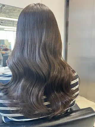 ロング カラー 透明感カラー✨艶髪 制作🌱山根あゆみのヘアスタイル