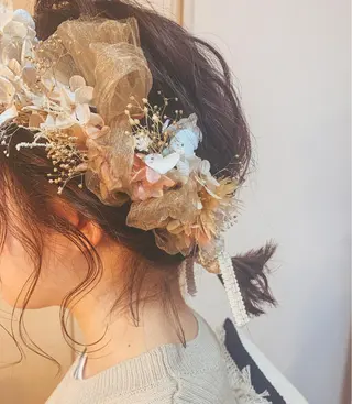 ショート ヘアアレンジ SO-eye所属・𝗦𝗢 -スオ- HAZUKIの眉毛・アイブロウイメージ