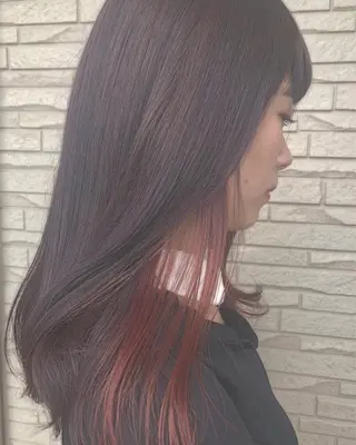 ロング カラー CANAAN-private salon-所属・正道 佳奈のマツエク・マツパデザイン