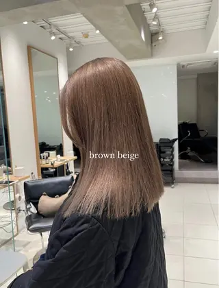 カラー MAYU/上質ハイト ーン/レイヤーのヘアスタイル