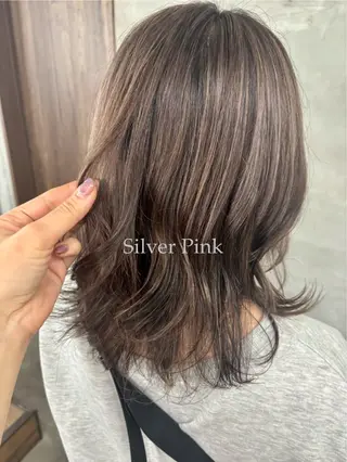 ロング カラー ✨ブリーチなし透明感 ✨カラー💍Yuriのヘアスタイル