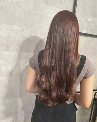 ロング カラー 〘 ROSSO〙 yunonのヘアスタイル