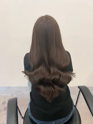 ロング しゅういち/赤み消し カラー特化のヘアスタイル