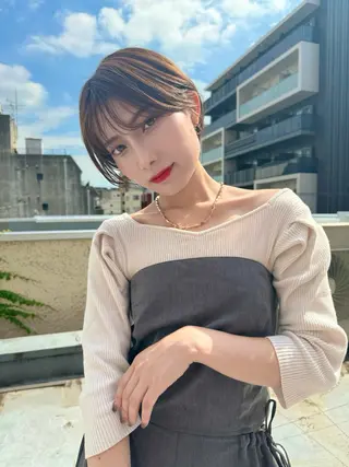 ショート カットが得意 🫧ショートボブ🫧のヘアスタイル