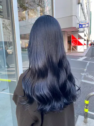 ロング カラー ヘアアレンジ 【公式】DISCO銀 座🪩トレンド🪽のヘアスタイル