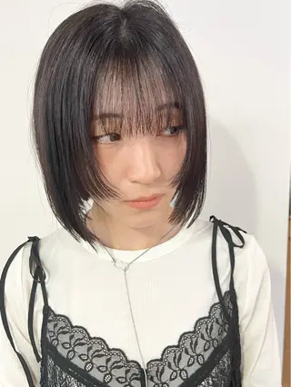 ショート ボブ×縮毛矯正 ryotaのヘアスタイル