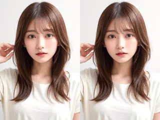 セミロング GENDER hairのヘアスタイル