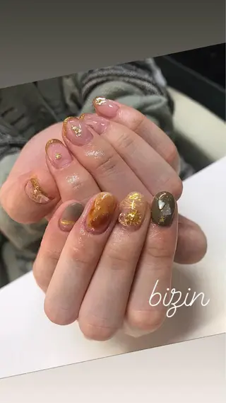 ネイル 美尽  BIZIN所属・久々 もえみのネイルデザイン