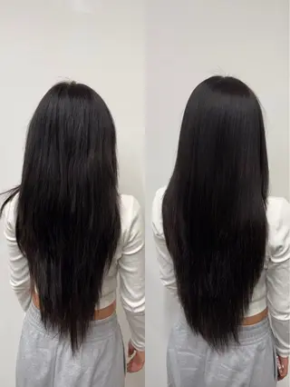 ロング ひろし/髪質改善/ 縮毛矯正/上品✨のヘアスタイル