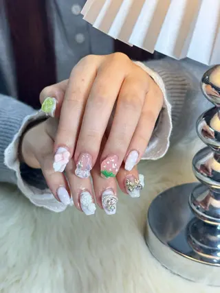 ネイル if Hair＆Nail Salon所属・IKA /海外ネイル /個性派/ワンホンのネイルデザイン