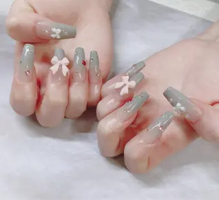 ネイル BURGUNDY keikoのネイルデザイン