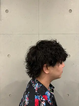 ショート パーマ メンズ メンズサロン/戸塚駅 東口3分/冨田大輝のヘアスタイル