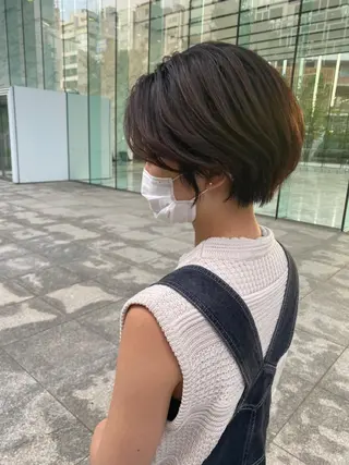 ショート カラー ヘアアレンジ 【代表】 たき〜のヘアスタイル