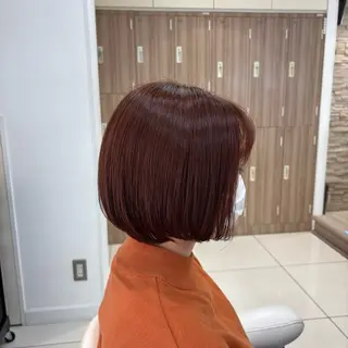 ショート カラー 藤井 花梨のヘアスタイル