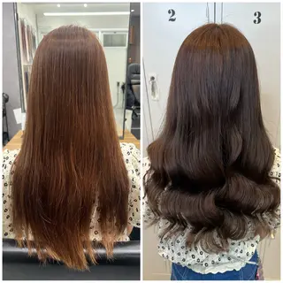 ロング カラー いろあそび所属・12月限定🉐カット モデル募集🉐のヘアスタイル