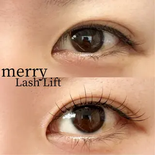 マツエク・マツパ merry Lash Liftのマツエク・マツパデザイン