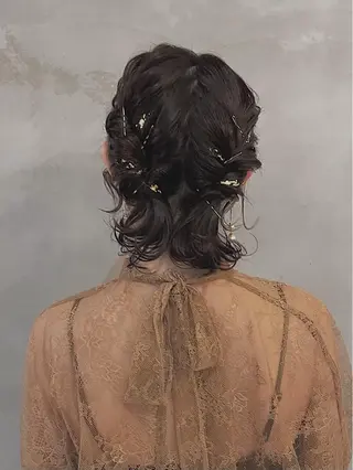 ヘアアレンジ ♡トップスタイリス ト/美髪矯正hinaのヘアスタイル