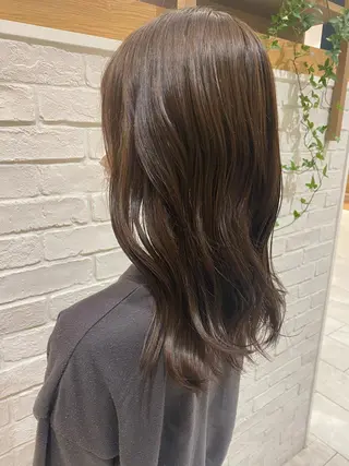 セミロング 小竹 夏花のヘアスタイル