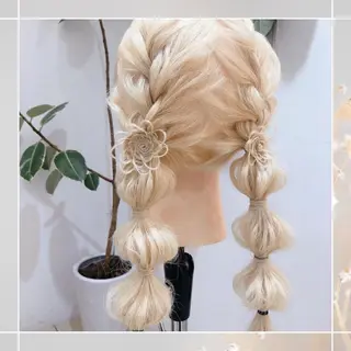 ロング ヘアアレンジ 👑人気韓国ヘア👑 髪質改善Zina真鍋のヘアスタイル