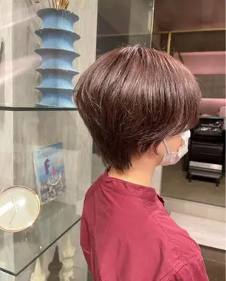 ショート パーマ ROBBY所属・松井美樹/似合わせ ガーリー・韓国のヘアスタイル