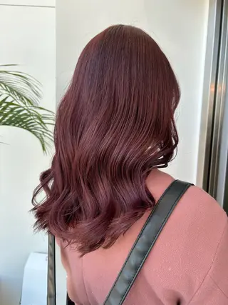 セミロング ボブ/くびれボブ/ 髪質改善/Ru-kaのヘアスタイル