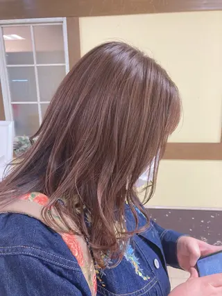 ロング カラー ヘアアレンジ mariko まりこのヘアスタイル