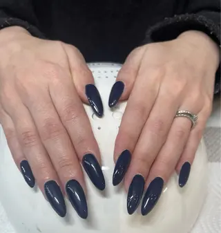 ロング オレンジ京橋店【Leaf ORANGE】所属・小嶺 菜奈のネイルデザイン