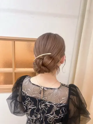ヘアアレンジ 垢抜けヘアメイク🫧 JURI🪽のヘアスタイル