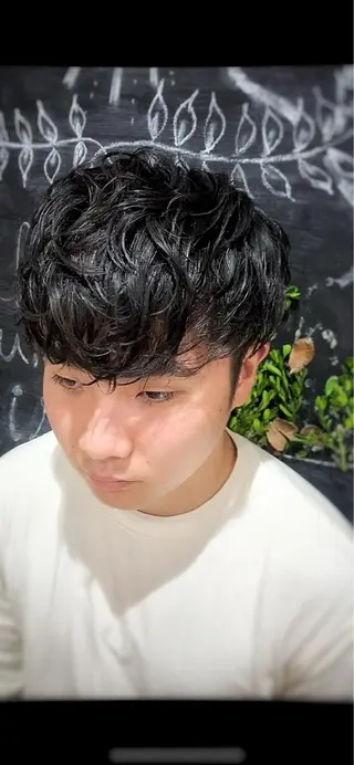 メンズ メンズStylist 山根慧のヘアスタイル