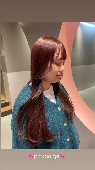 ロング カラー il buddyhair所属・ないとう ゆうかのヘアスタイル