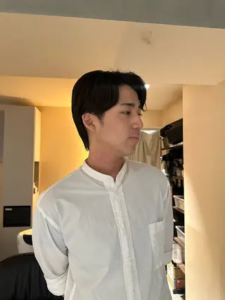 メンズ 透ける艶カラー💎 ミオのヘアスタイル