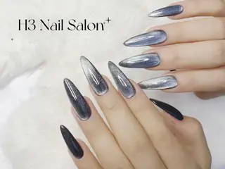 ロング H3 ネイル サロンのネイルデザイン