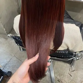 カラー 韓国レイヤー/暖色 カラー/KOTONEのヘアスタイル