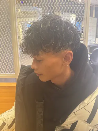 パーマ メンズ クオンヒール谷町店所属・藪野 悠のヘアスタイル